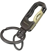 Idakekiy Heavy Duty Key Chain with 2 Key Rings Carabiner Car Key Chains Organizer for Men and Women