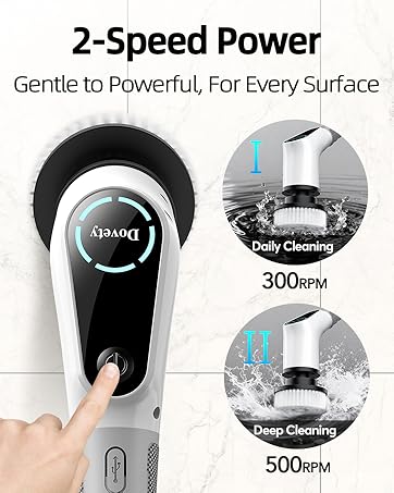 electric spin scrubber
