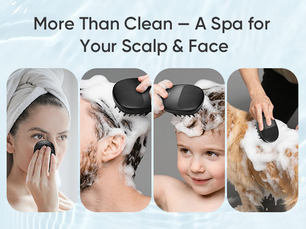 Scalp &amp;amp; Facial Cleansing Brush