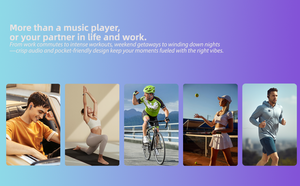 MP3 player with speaker for kids or adults