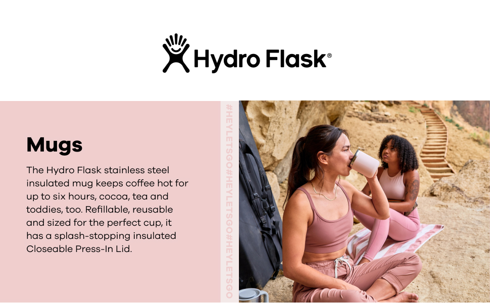 Hydro Flask Mug Coffee Insulated Stainless Steel Hot Drinks 