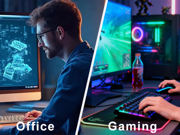 office and gaming multi-scene convenience