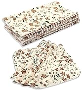 PINOWU Reusable Paper Towels Cotton Cloths (12pcs), Absorbent Kitchen Dishcloths (10x10 inch) Was...