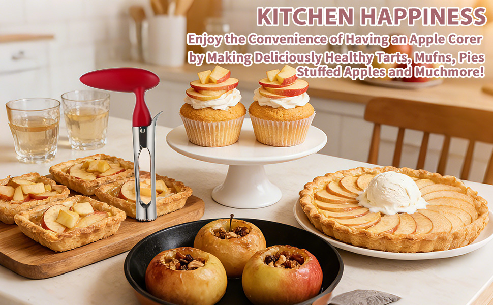 Enjoy the convenience of Having an Apple corer