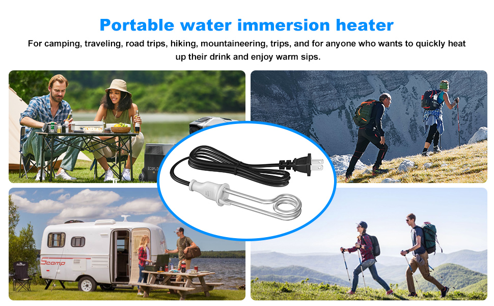 travel immersion water heater