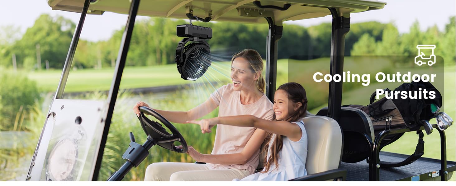 golf cart fan