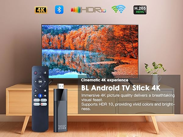 BL Android TV Stick 4K 2GB 16GB