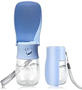 AVELORA Foldable Dog Water Bottle,Portable Dog Water Dispenser,Outdoor Pet Water Bottle for Dog,C...