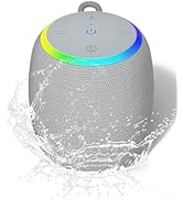 ZICOROOP Bluetooth Speaker, Portable Wireless with 15W Stereo Sound, IPX6 Waterproof, Blue Tooth ...