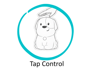 Lumipets puppy tap control