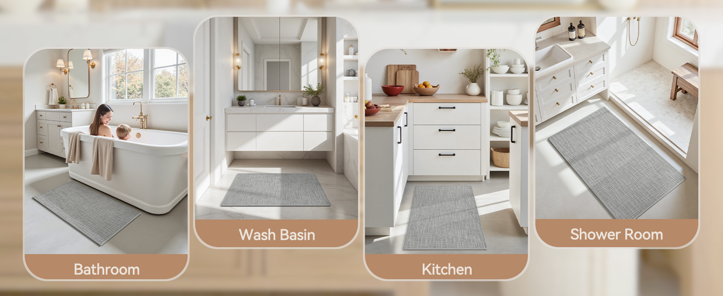 Modern Bathroom Mat