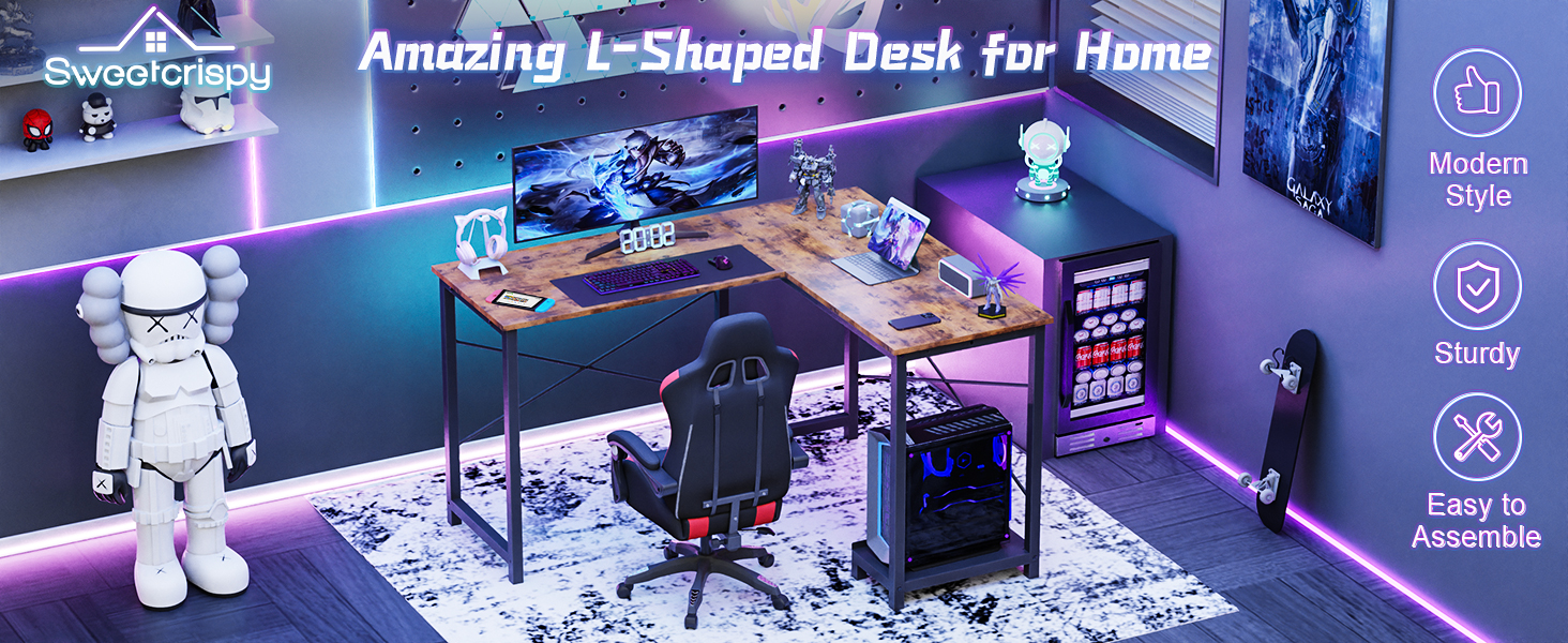 computer desk gaming desk office desk l shaped desk corner desk corner table
