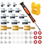Bemaka M.2 SSD Mounting Screws Kit, M.2 Motherboard Standoffs and Screws, M.2 NVMe Screw with Mag...