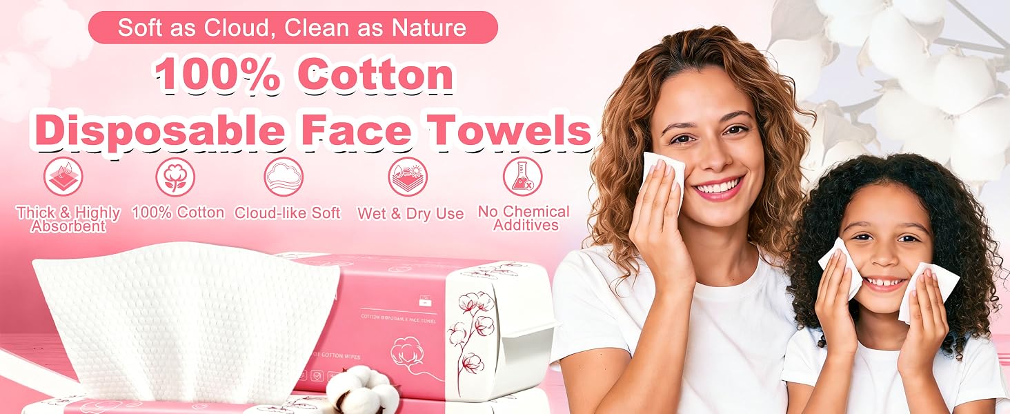 Disposable Face Towels