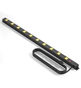 10-Outlet Heavy Duty Power Strip Surge Protector Metal Long Extension Cord 12-Foot , SGS Certifie...