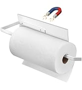 Magnetic Paper Towel Holder for Fridge, Toilet Paper Roll Holder Magnetic Paper Towel Rack Wall M...