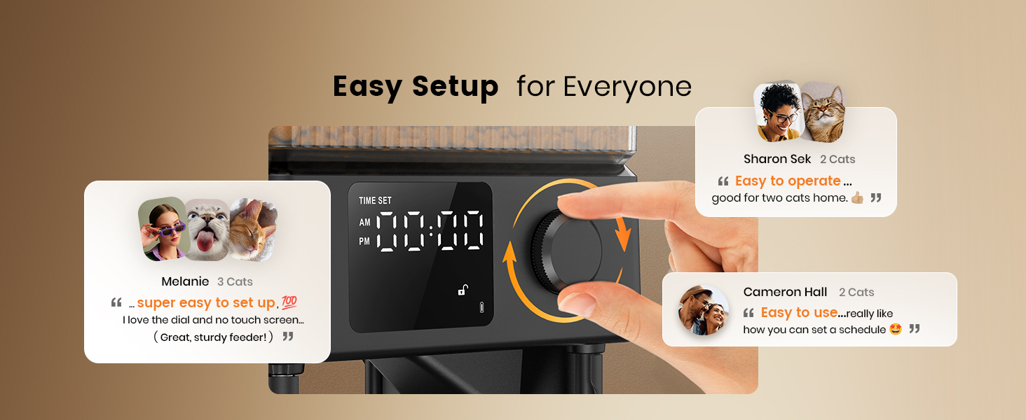 automatic cat feeder