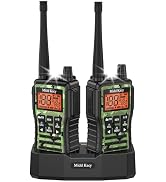 Midd Kacy MK208 Camouflage Walkie Talkie-Long Range walkie talkies - 61 Channels Gmrs Handheld Ra...
