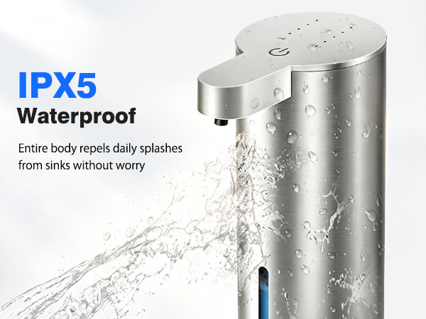 IPX5 Waterproof