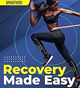 Calf Compression Sleeves by SPARTHOS (Pair) – Leg Compression Socks for Men and Women – Shin Spli...