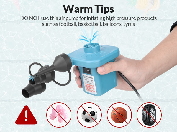 Bestrip Electric Air Pump for Inflatables