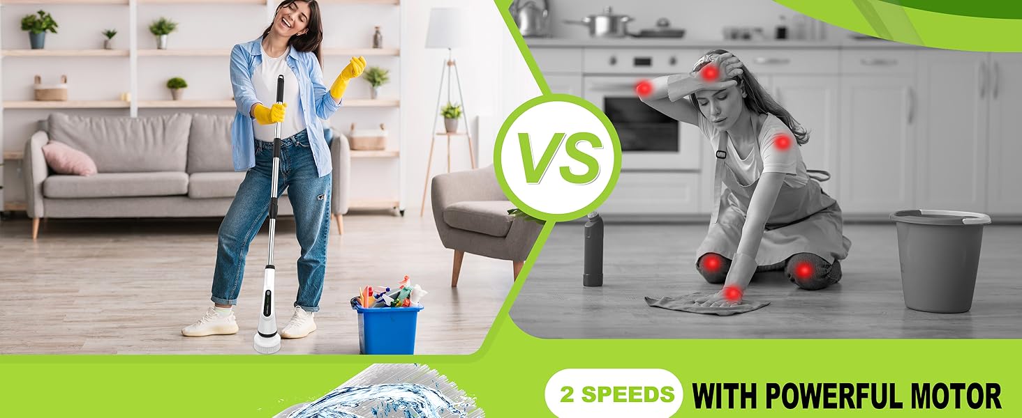 Electric Spin Scrubber