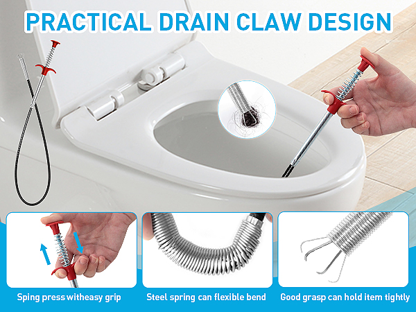 sink drain snake detail 