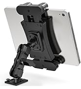 JUBOR Tablet Holder for Truck, Heavy Duty Drill Base Tablet Car Mount with 5.91" Arm for Truck/Ca...