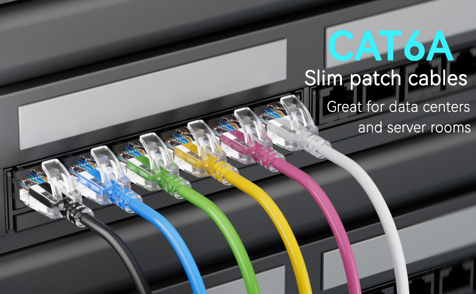Cat6 Slim Patch Cables