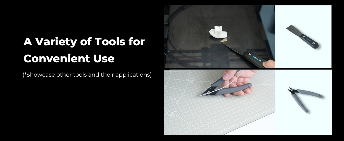 A Variety of 3D Printer Tools