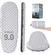 Elegear CumbreX Sleeping Pad for Camping with 9 R-Value, 4” Thick Ultralight Camping Sleeping Ma...