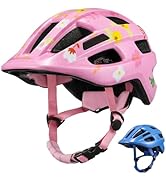 Zacro Kids Helmet 5-14 for Boys Girls, Adjustable Lightweight Toddler Helmet with Reflective Safe...