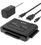 Alxum USB 3.0 to IDE SATA Converter, for Universal 2.5 &amp; 3.5 inches SATA HDD SDD &amp; IDE HDD Drives...