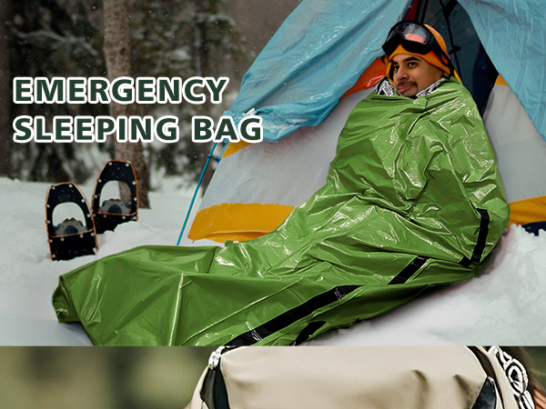 Emergency Sleeping Bag 2 Pack