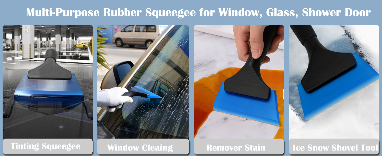 glass squeegee car