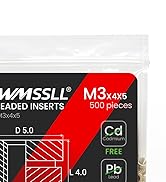 M3x4x5(500pcs)_Metric_Threaded_InsertBrass_Heat_Set_Insert_for_Plastic_Parts_brand-02