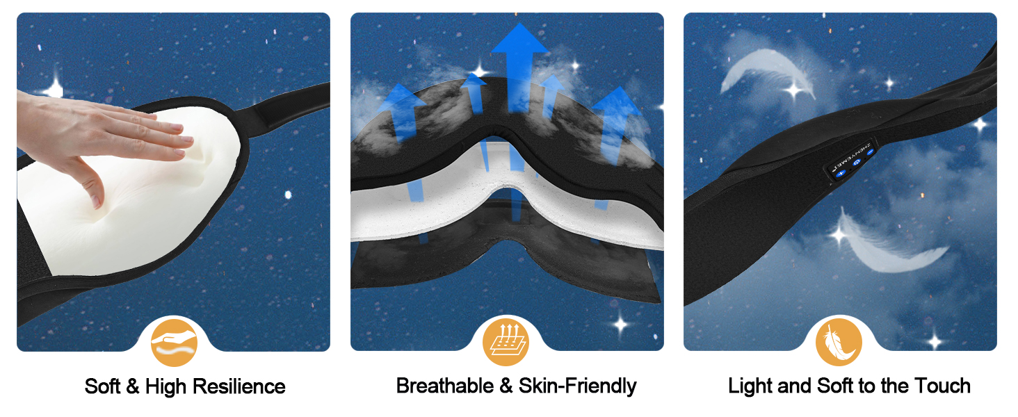 Bluetooth sleep mask