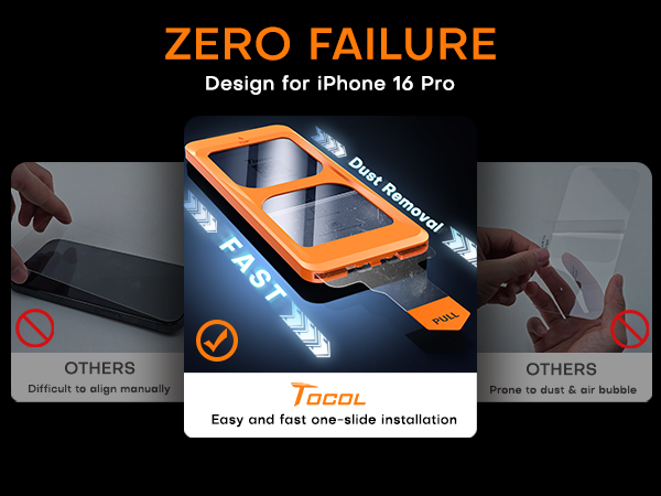 16 pro screen protector