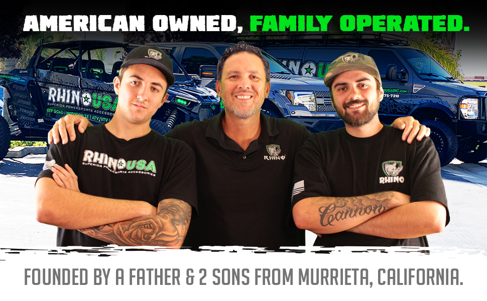 rhino usa american owned family operated founded by a father and 2 sons