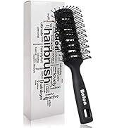 Vent Hair Brush, 11 Row Vented Hairbrush for Men and Women, Vent Brushes With Ball Tipped Bristle...