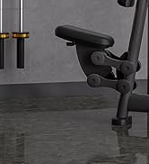 APLUGTEK Olympic Barbell Rack, Home Gym Bar Holder, Black Vertical Wall Mount, Bar Hanger with Ru...