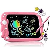 PYTTUR 9 Inch LCD Writing Tablet for Kids Erasable Kid Drawing Pad Reusable Colorful Electronic D...