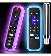 2Pack Case for Roku Remote, Remote Cover for Roku Voice Remote/Hisense/TCL Roku TV Steaming Stick...