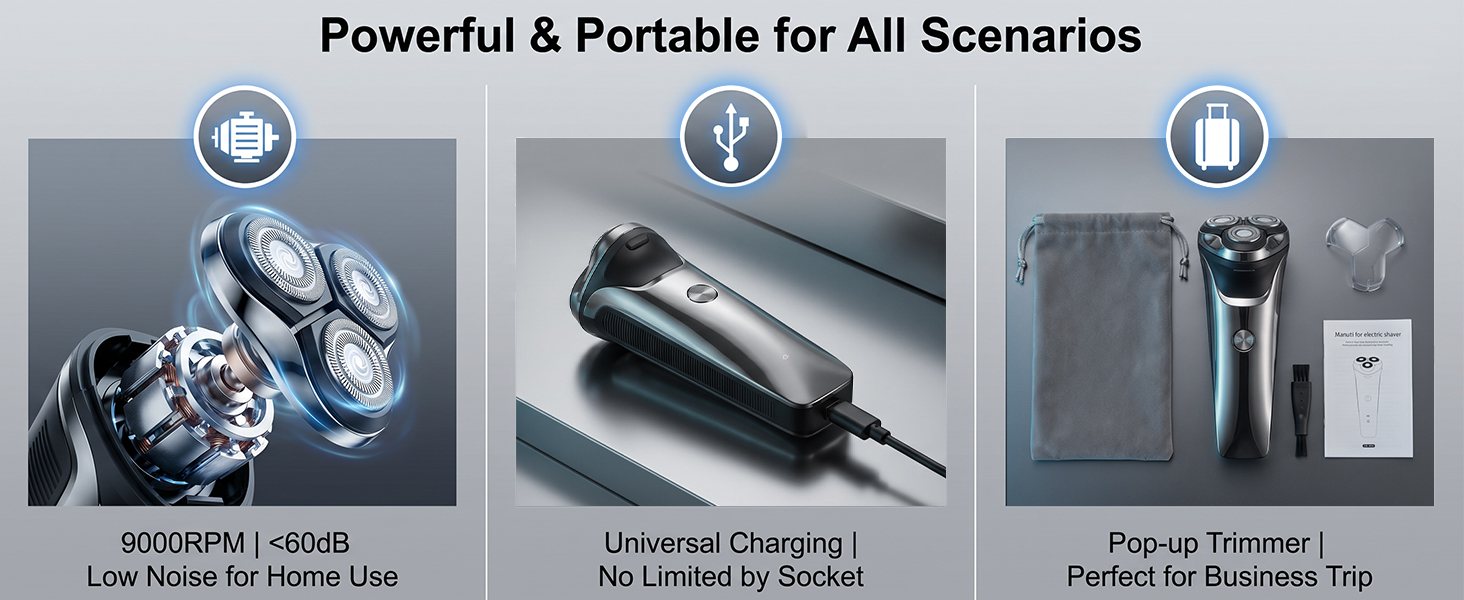 Electric Razor for Men