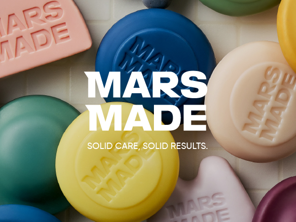 marsmade handmade soap curly hair shampoo conditioner bar growth gray women men girls mars made
