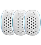 Air Ionizers HEPA Filter/Plug In Air Purifier for Home, Negative Ion Filtration System for Bathro...