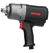 ROTAKE RT-5571 Professional 3/4" Air Impact Wrench, 1556 Ft-Lbs Heavy Duty Pneumatic Impact Wrenc...