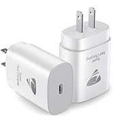 Type C Charger Fast Charging 2Pack,USBC Charger Block PD 3.0 Super Fast Charger USB C Power Adapt...