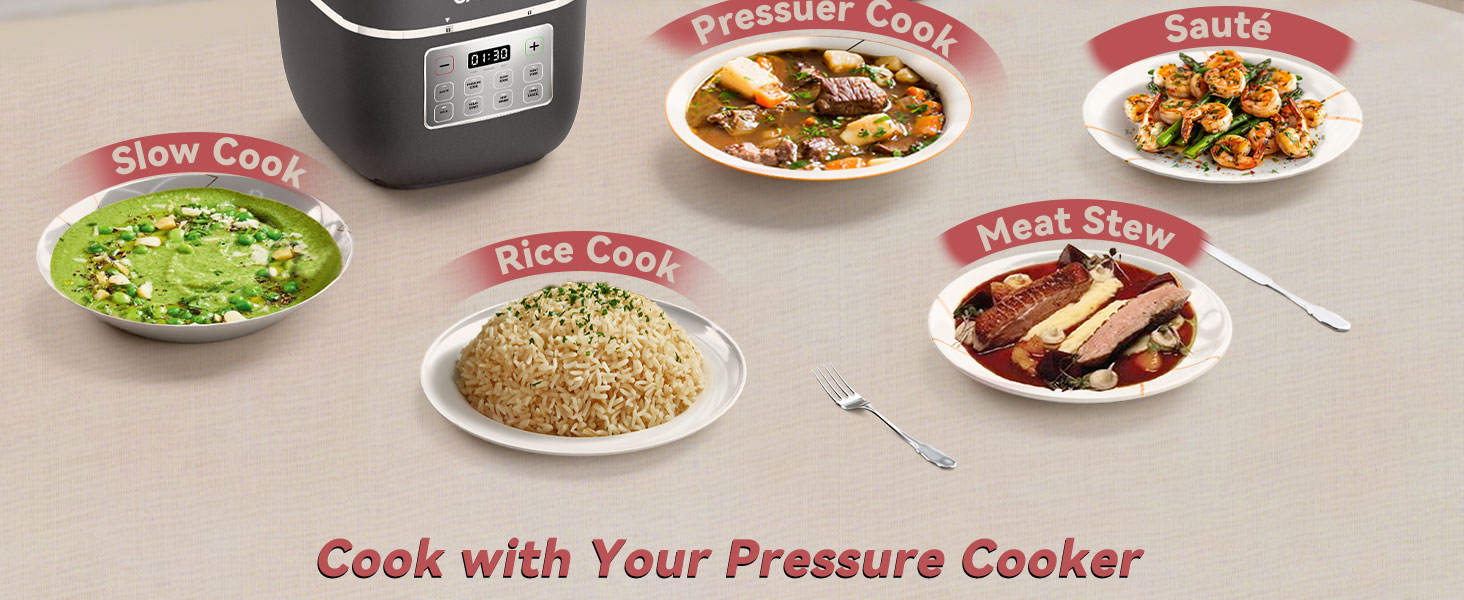 8 in 1 multi electric pressure cooker