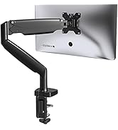 UPGRAVITY Monitor Desk Mount, Single Monitor Mount for Ultrawide 13"-34" Flat/Curved Screens, Ful...